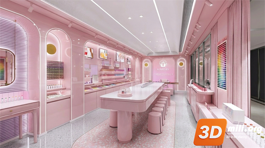 Beauty Salon Skp Files